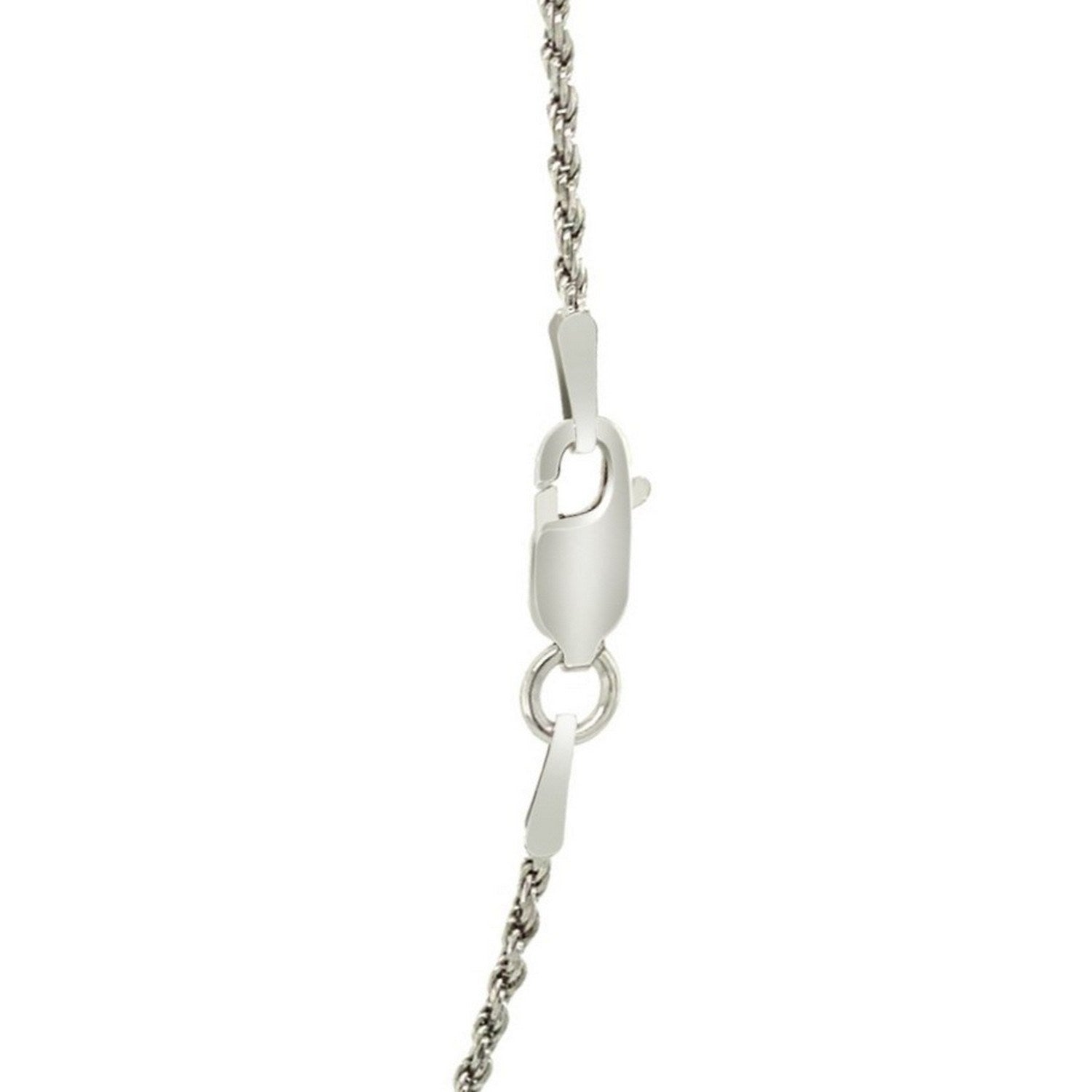 Sterling Silver Diamond Cut Rope Style Chain (1.40 mm)