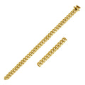 14k Yellow Gold Classic Miami Cuban Solid Chain (5.00 mm)