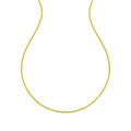 14K Yellow Gold Sparkle Spring Chain Necklace (1.90 mm)