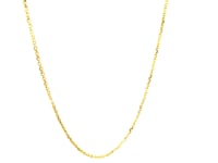 18k Yellow Gold Cable Chain (1.10 mm)