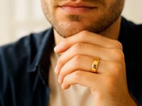 14k Yellow Gold Comfort Fit Wedding Band (6.00 mm)