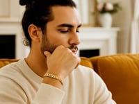 14k Yellow Gold Solid Curb Bracelet (5.70 mm)